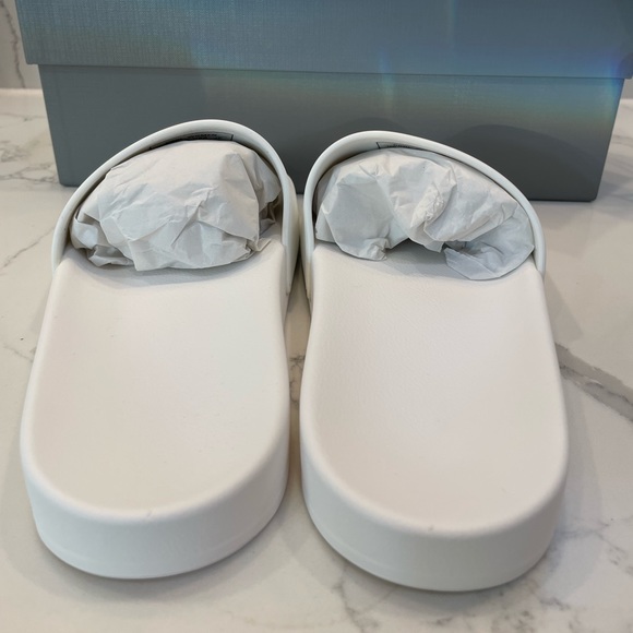 BALENCIAGA Womens Cities Pool Slide Sandals 10 B/40 EU